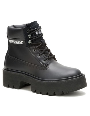 Bota arriba del tobillo de piel para mujer Bota arriba del tobillo de piel para mujer