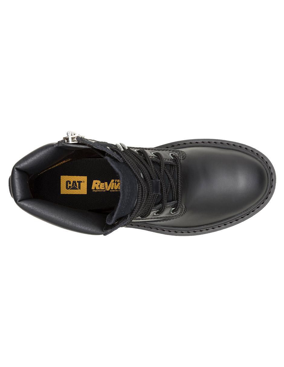 Bota arriba del tobillo Caterpillar de piel para mujer