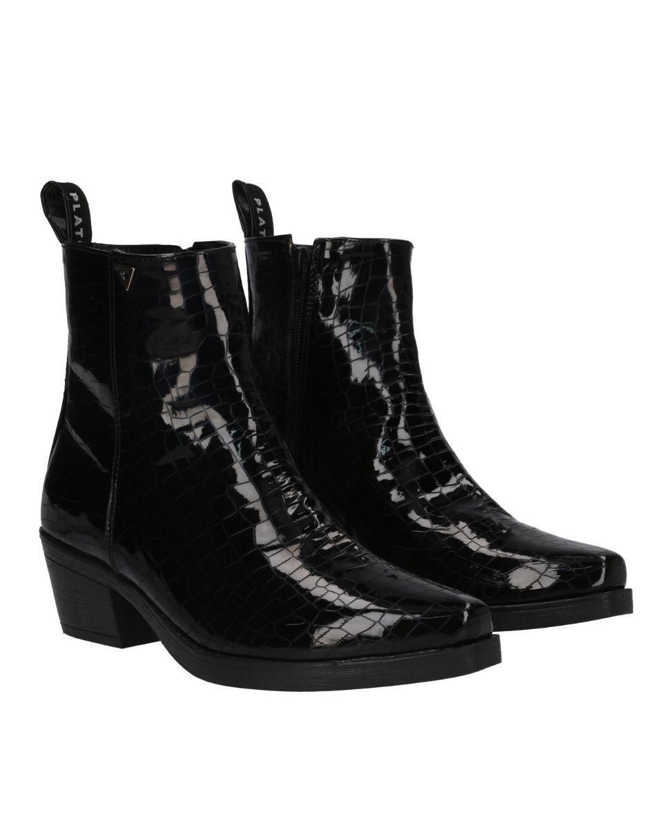 Bota cowboy al tobillo Platonia para mujer