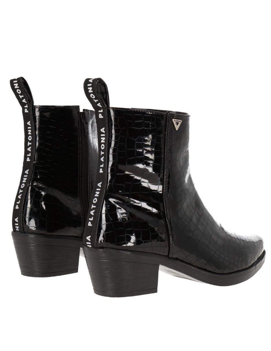 Bota cowboy al tobillo Platonia para mujer
