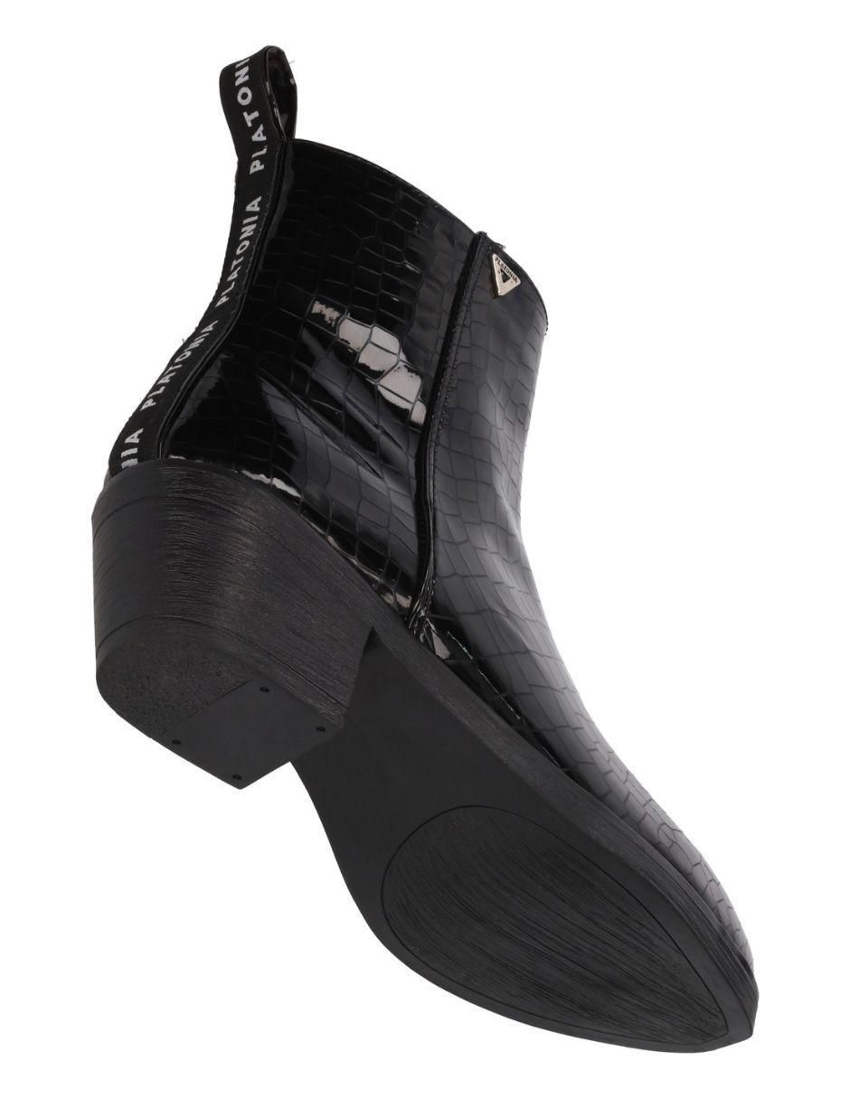Bota cowboy al tobillo Platonia para mujer