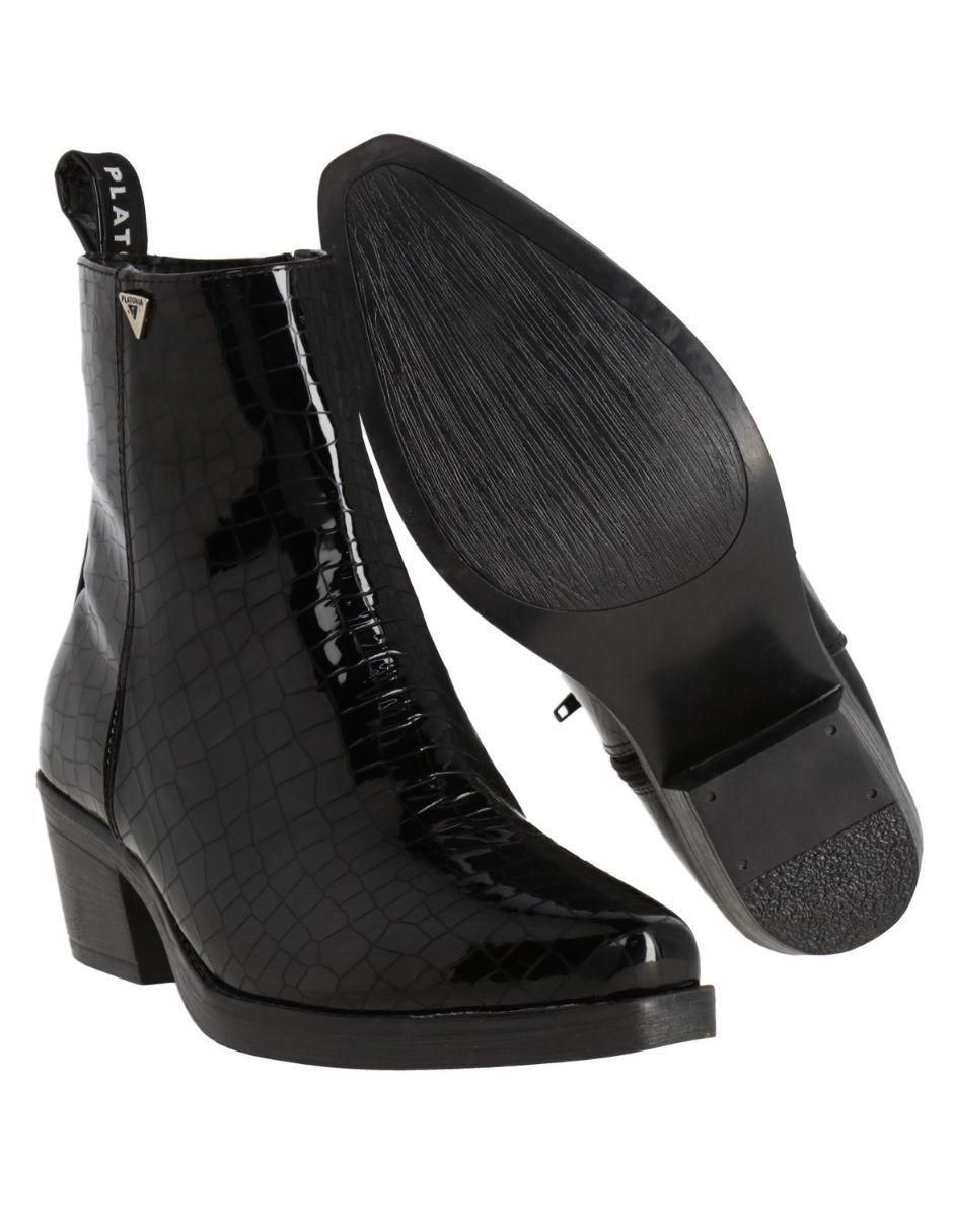 Bota cowboy al tobillo Platonia para mujer