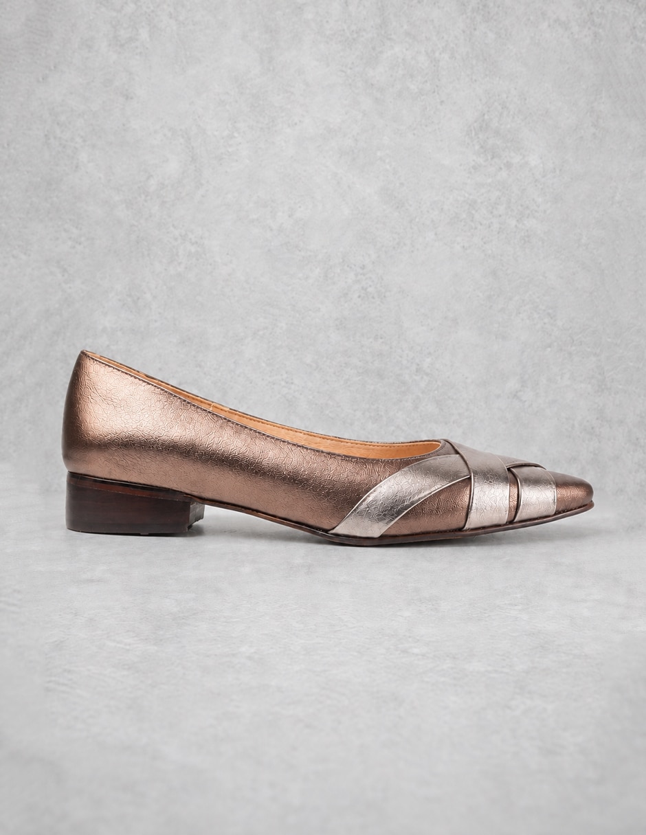 Zapatilla de piel Zapatilla de piel