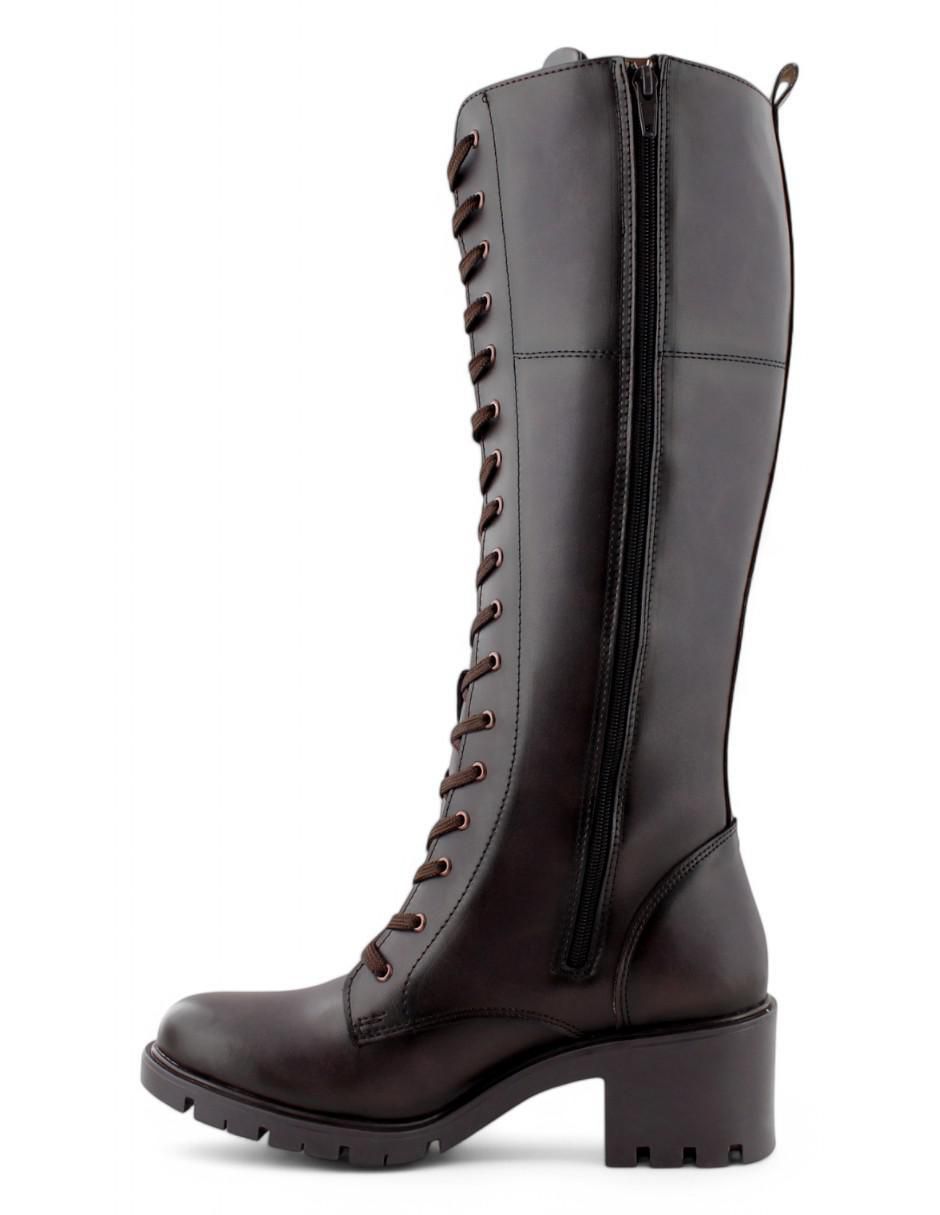 Bota combat abajo de la rodilla hamilton footwear para mujer
