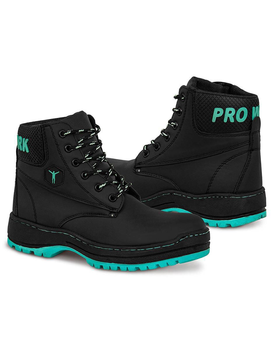 Bota al tobillo Prowork de piel para mujer