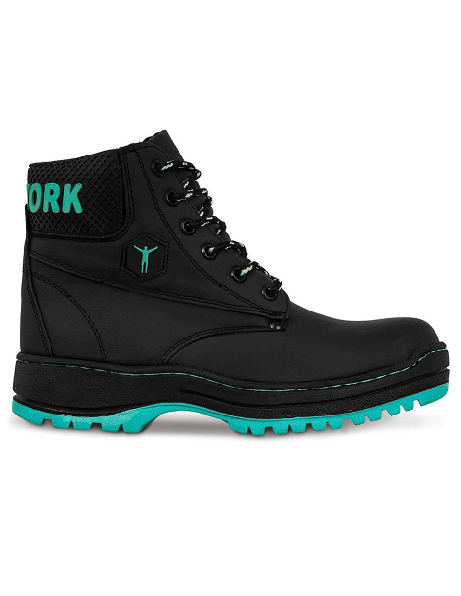 Bota al tobillo Prowork de piel para mujer