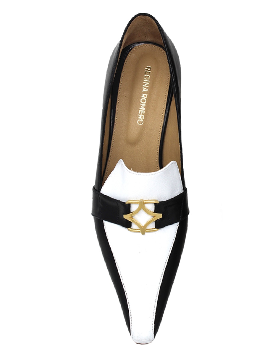 Zapatilla de piel Regina Romero London