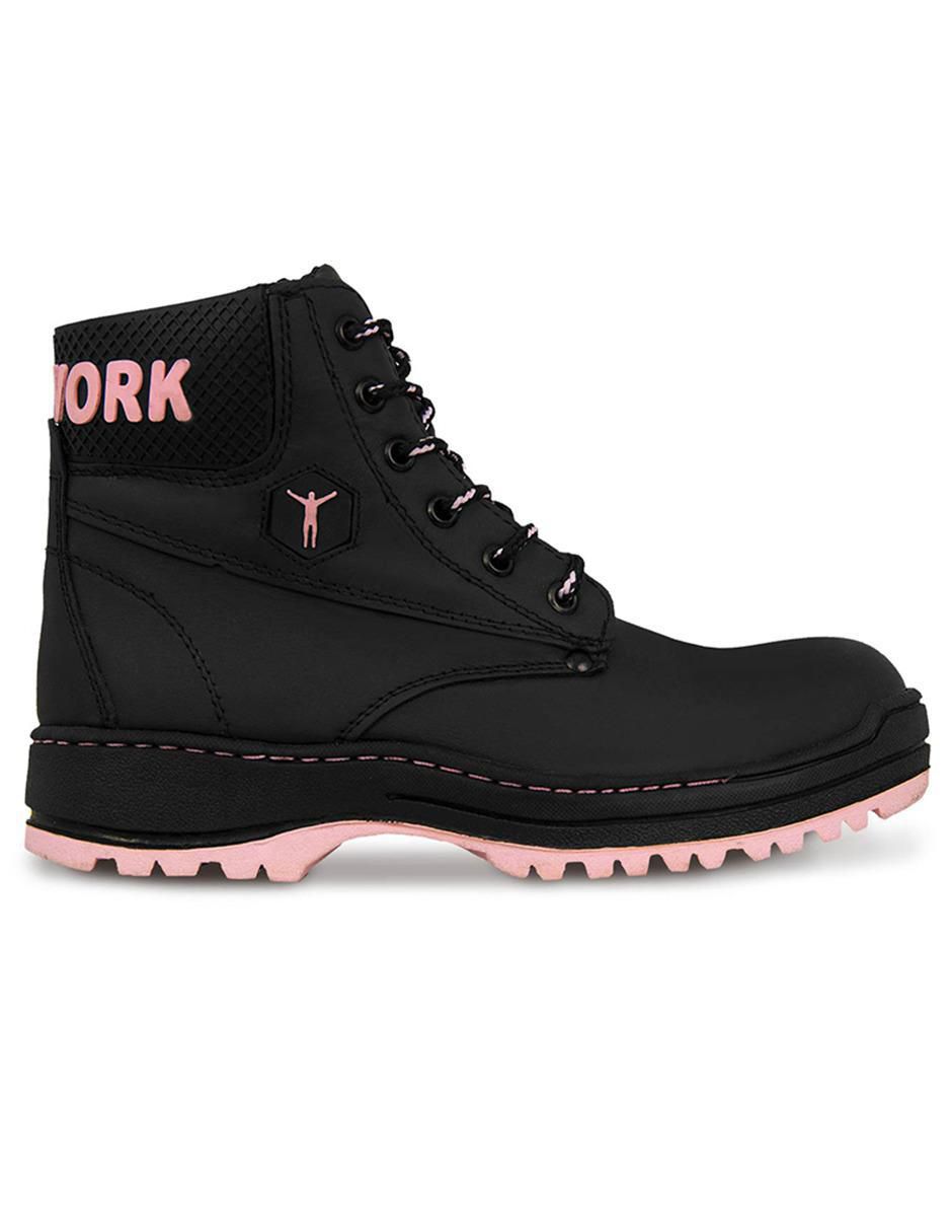 Bota al tobillo Prowork de piel para mujer