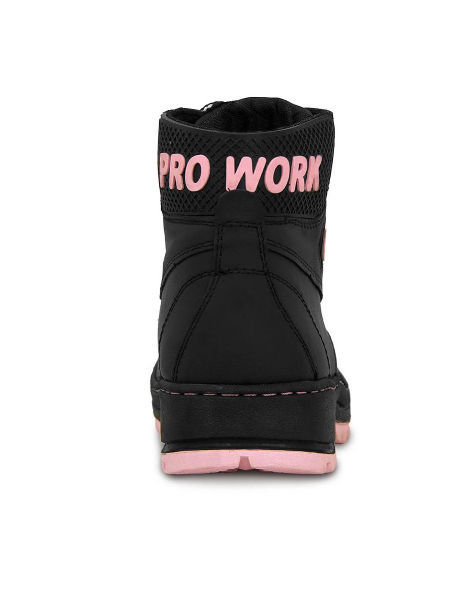 Bota al tobillo Prowork de piel para mujer