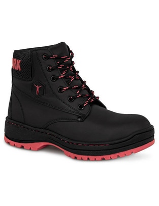 Bota al tobillo de piel para mujer Bota al tobillo de piel para mujer
