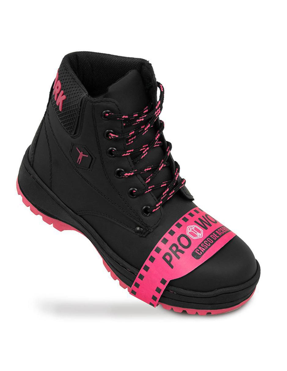 Bota al tobillo Prowork de piel para mujer