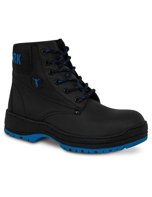Bota al tobillo de piel para mujer