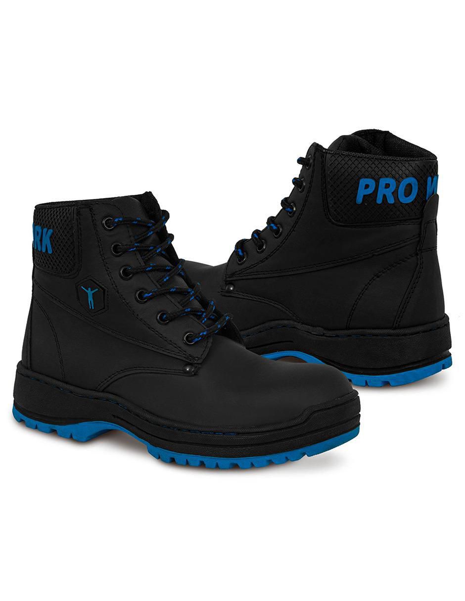 Bota al tobillo Prowork de piel para mujer