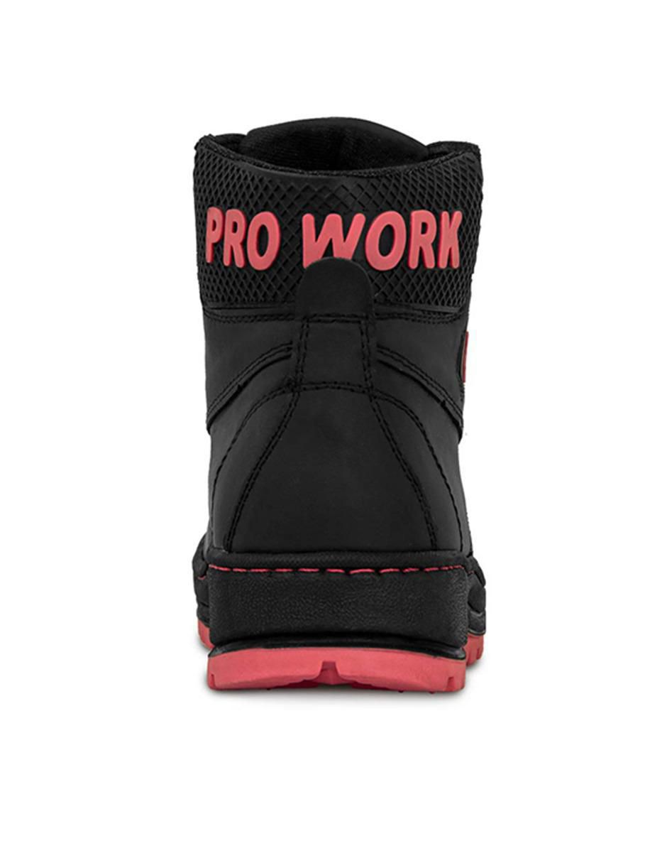 Bota al tobillo Prowork de piel para mujer