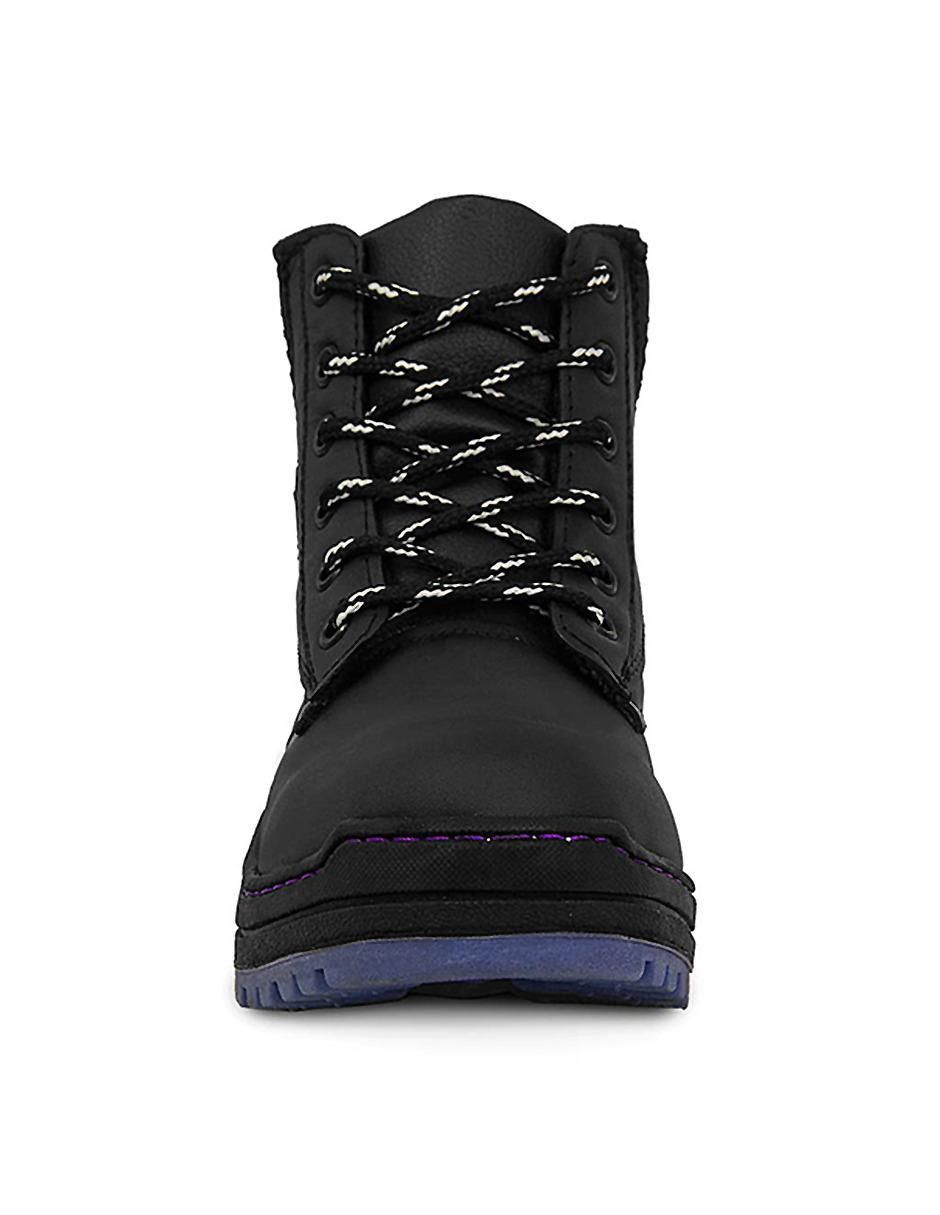 Bota al tobillo de piel para mujer 4