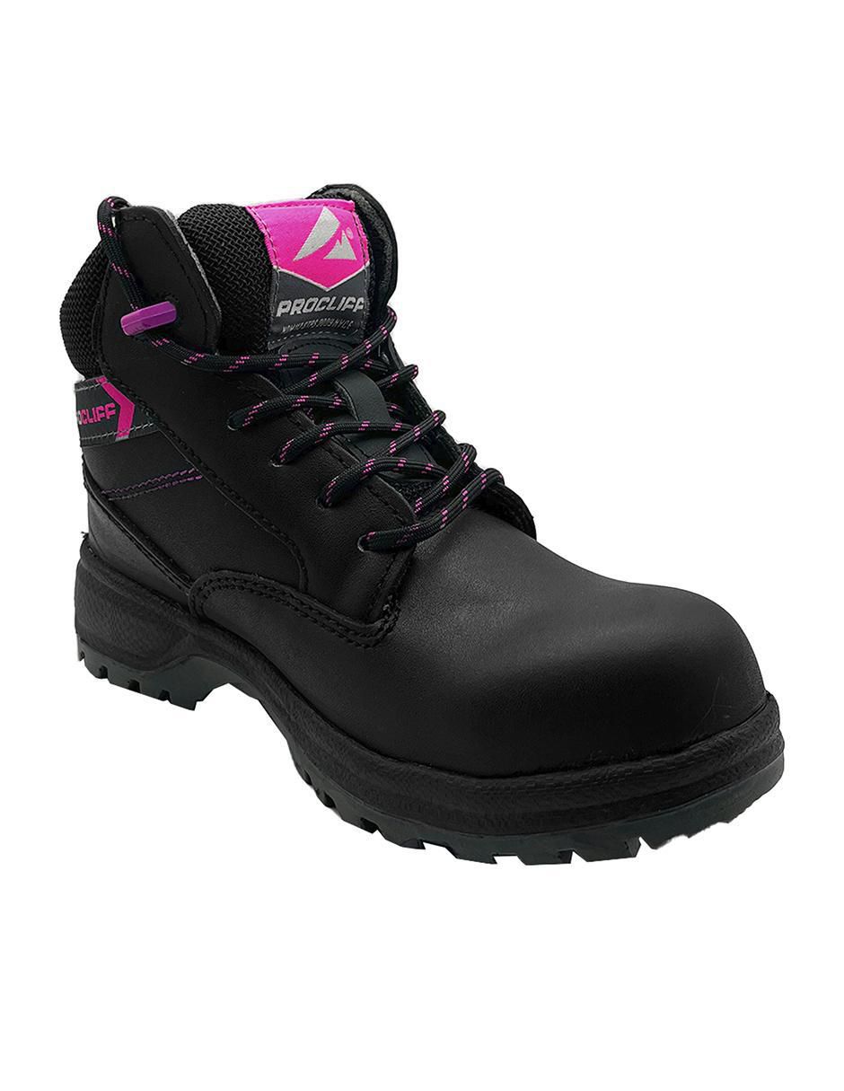 Bota al tobillo Cliff de piel para mujer