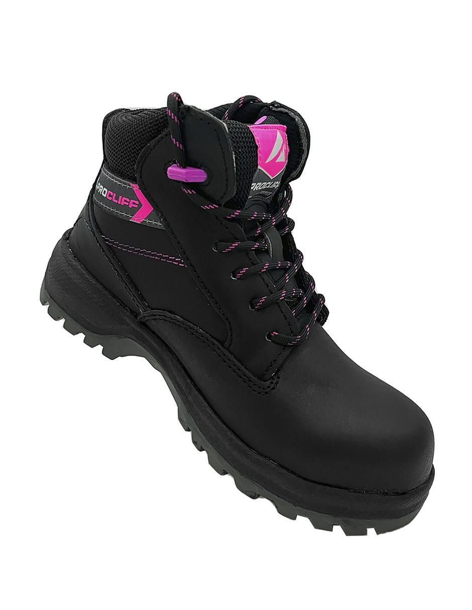 Bota al tobillo Cliff de piel para mujer