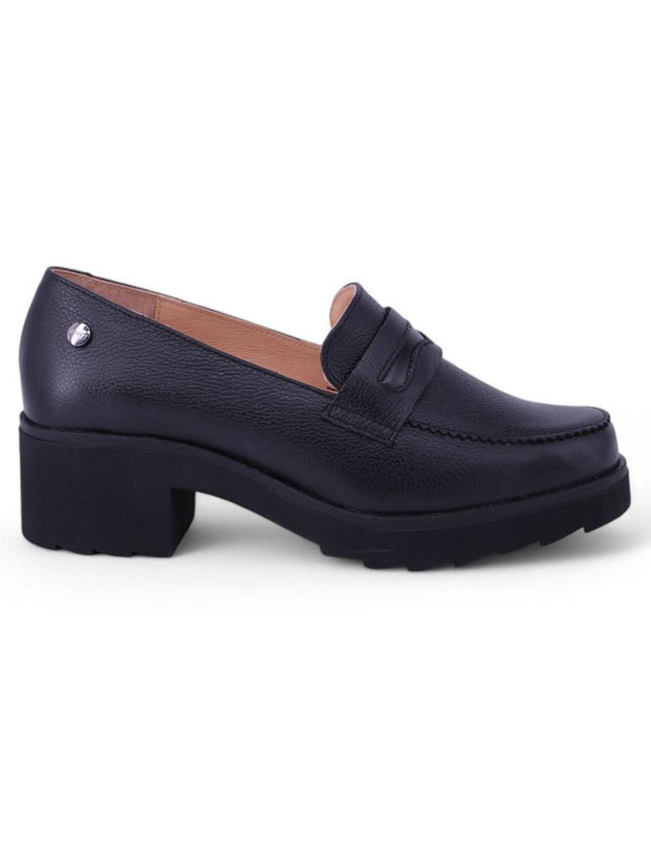 Zapato Cleo 01 de piel para mujer