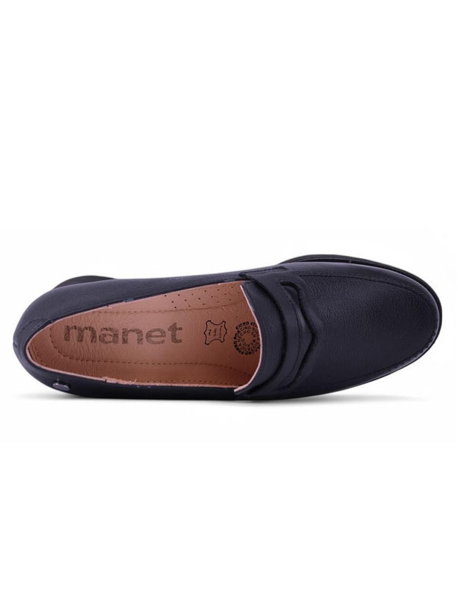 Zapato Cleo 01 de piel para mujer