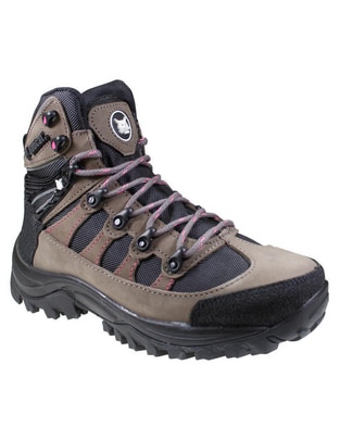 Bota al tobillo de piel para mujer Bota al tobillo de piel para mujer