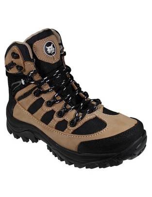 Bota al tobillo de piel para mujer Bota al tobillo de piel para mujer