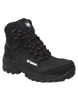 Bota al tobillo de piel para mujer Bota al tobillo de piel para mujer