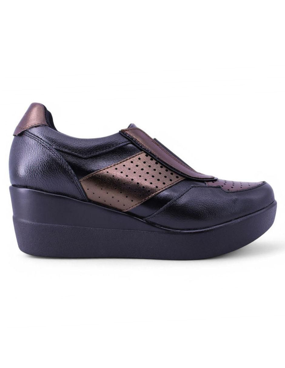 Zapato Vallarta 06 de piel para mujer 3