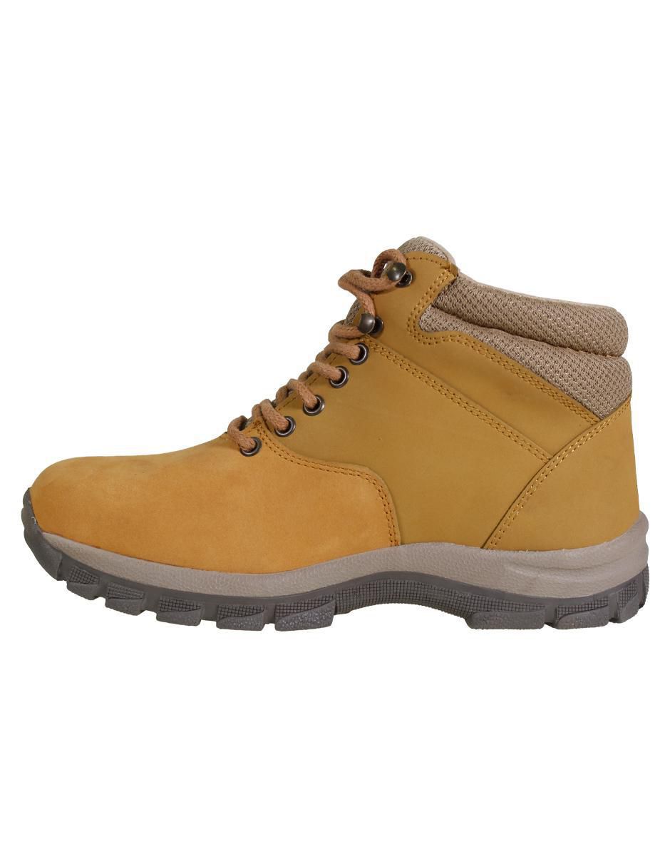 Bota al tobillo Jeep de piel para mujer