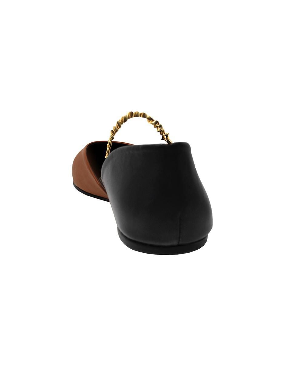 Balerinas Naomi de piel para mujer 4