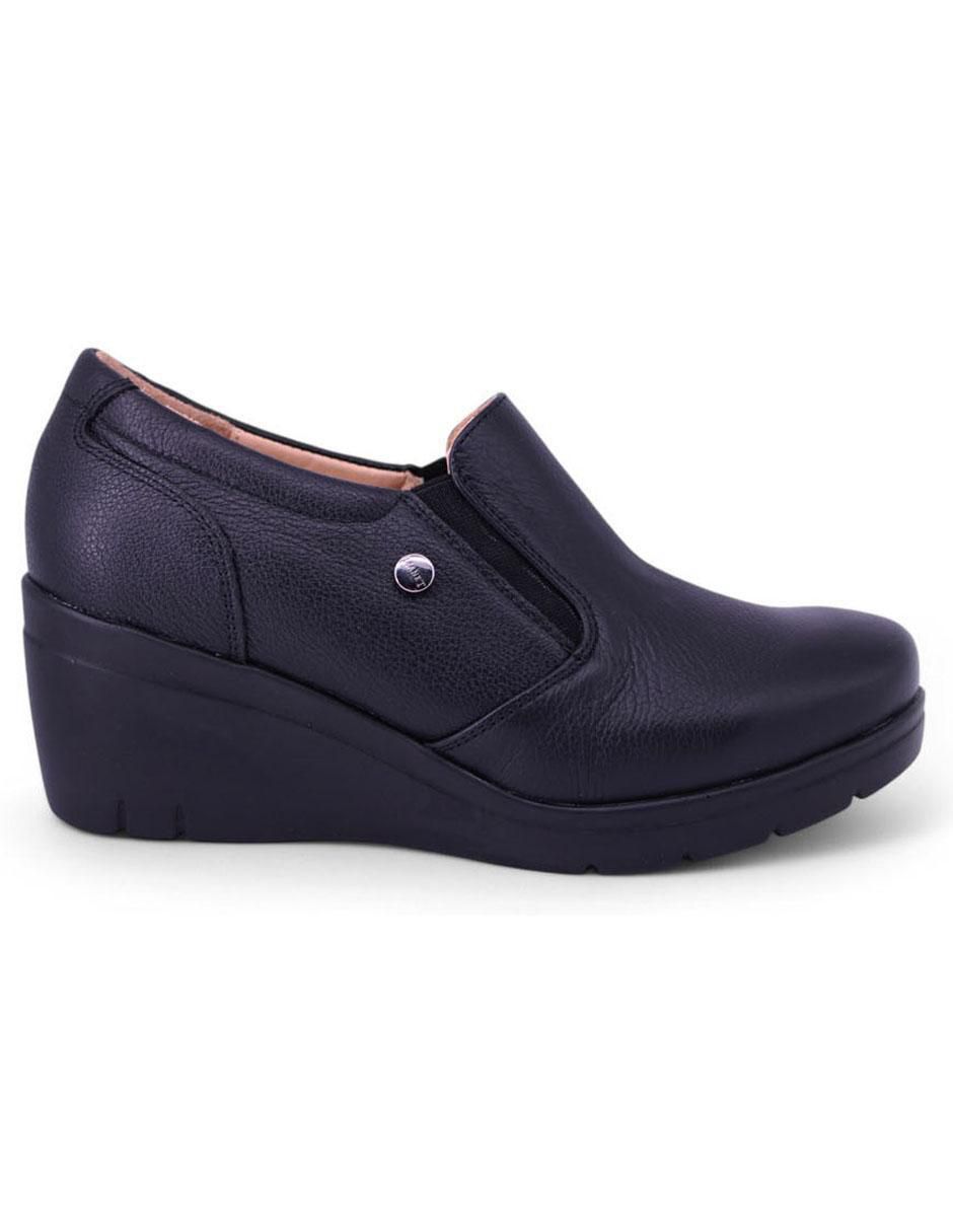 Zapato Flor 03 de piel para mujer 3