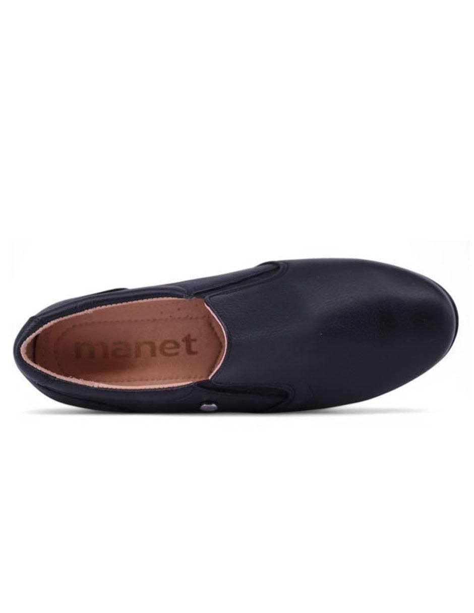 Zapato Flor 03 de piel para mujer 2