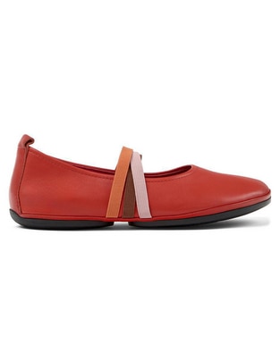 Balerinas Tws de piel para mujer