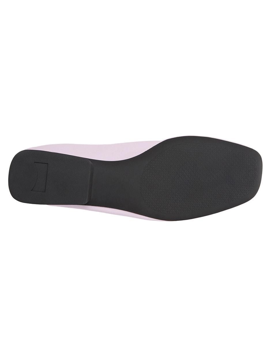Balerinas Casi Myra de piel para mujer 4