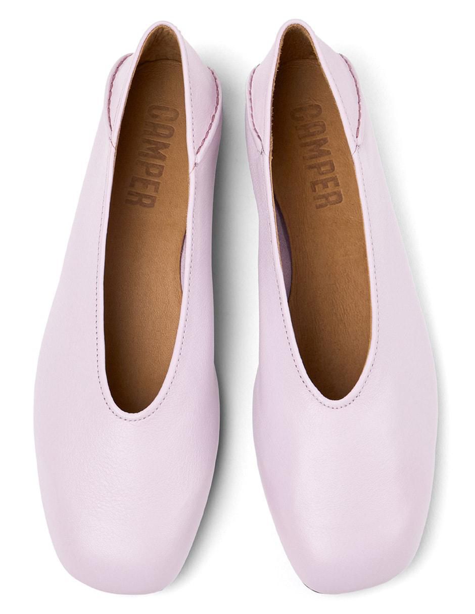 Balerinas Casi Myra de piel para mujer 2
