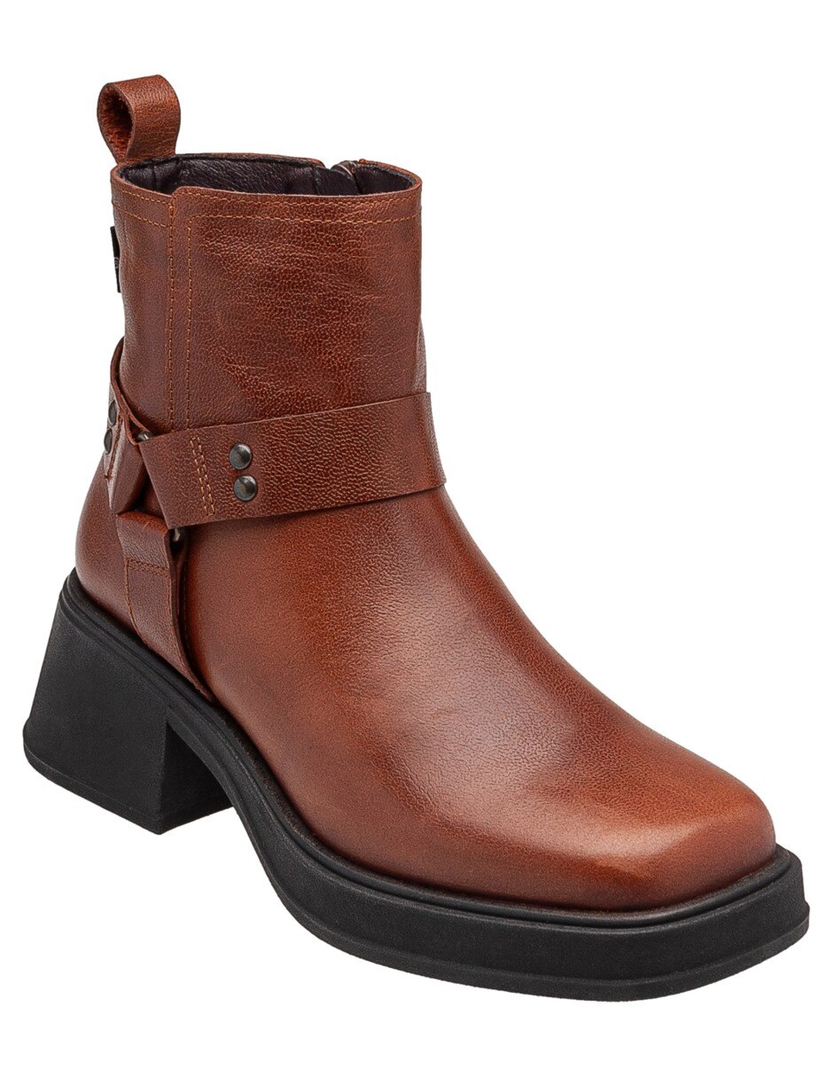 Bota al tobillo Levis Vivien de piel para mujer