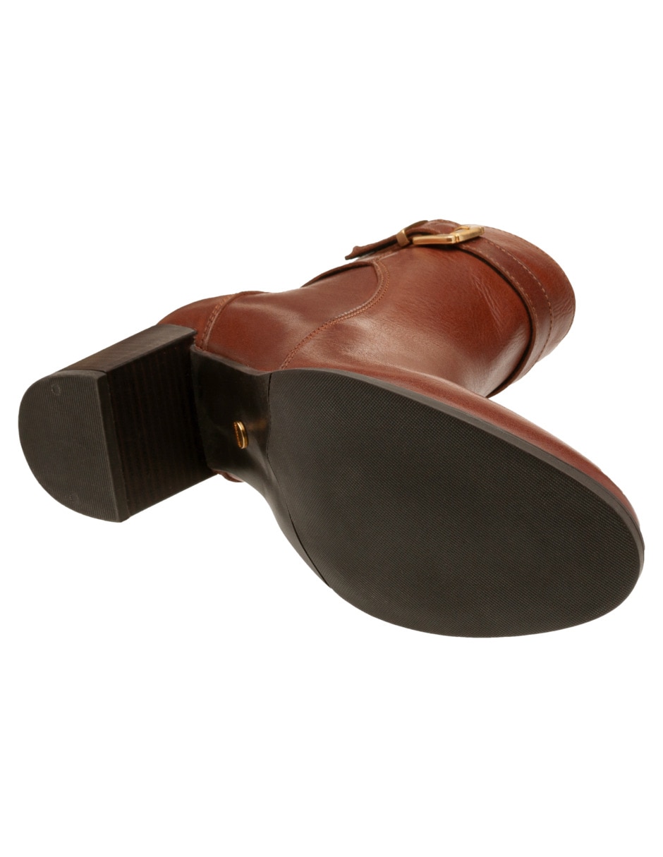 Bota al tobillo de piel para mujer 2