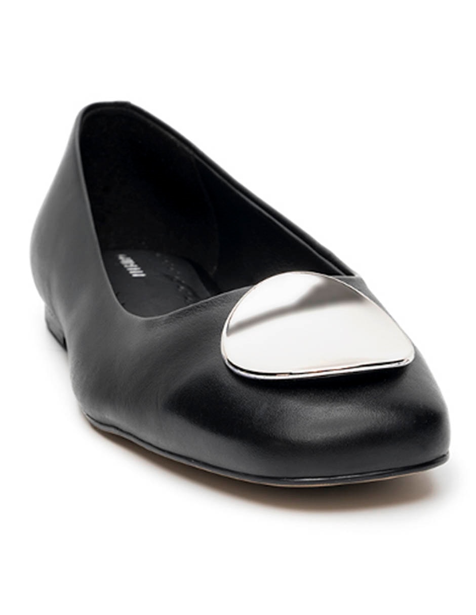 Balerina de piel para mujer 3