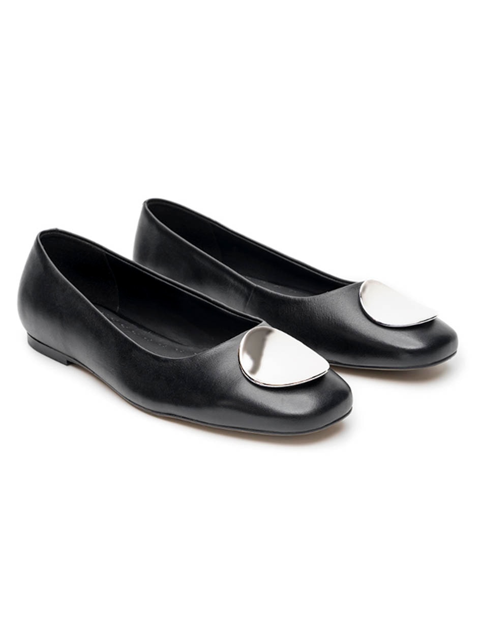 Balerina de piel para mujer 6