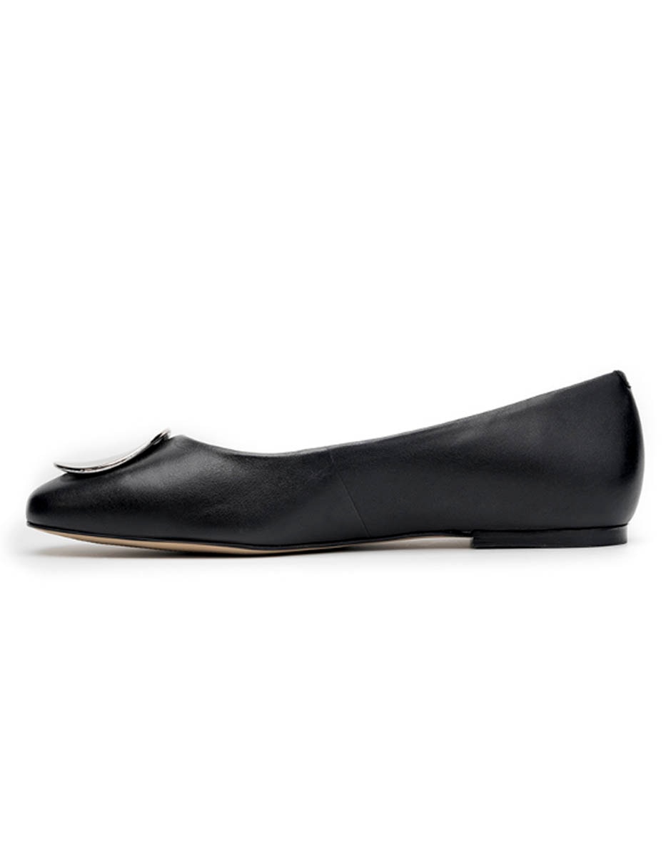 Balerina de piel para mujer 7