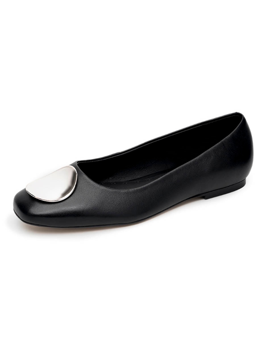 Balerina de piel para mujer 8