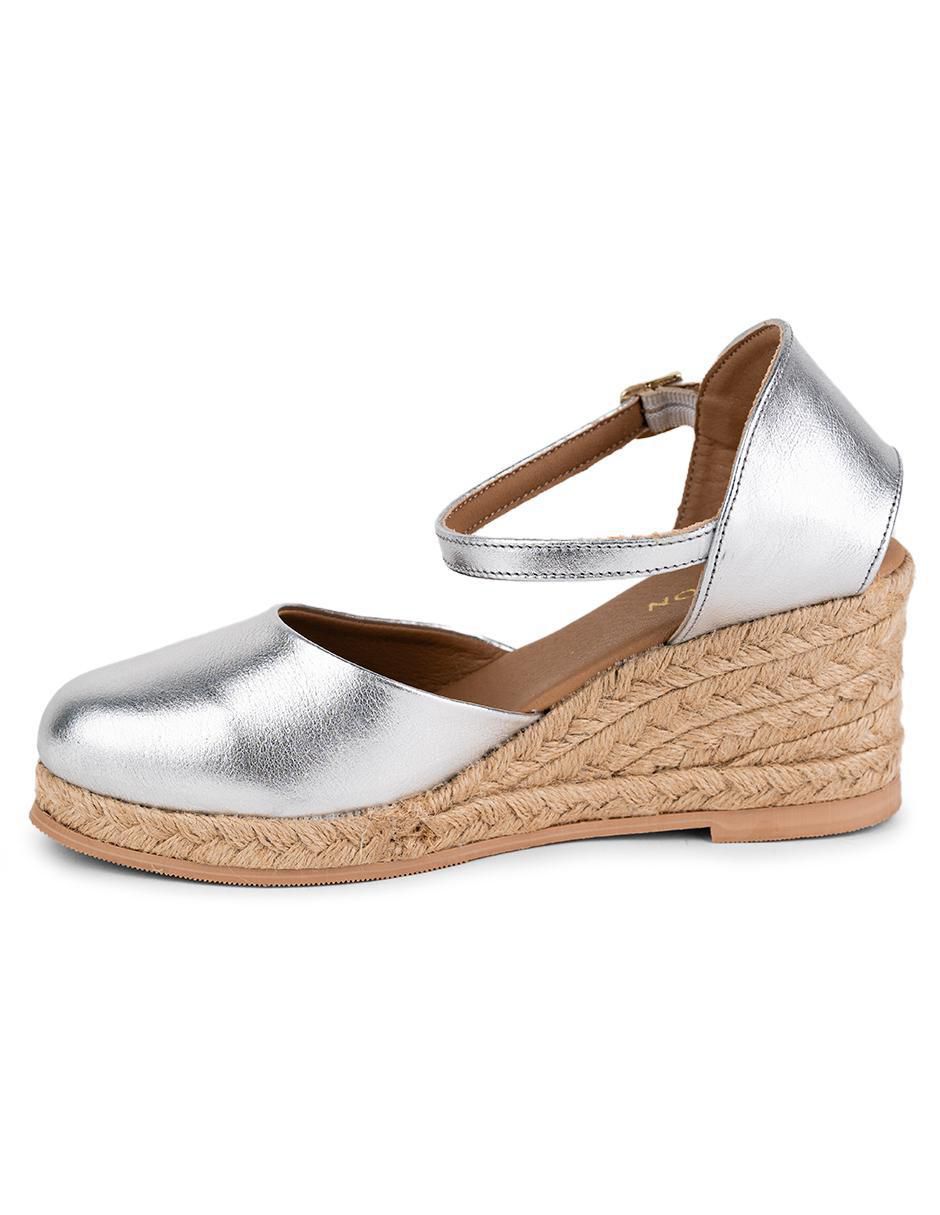 Alpargata para mujer Fatima Silver 5