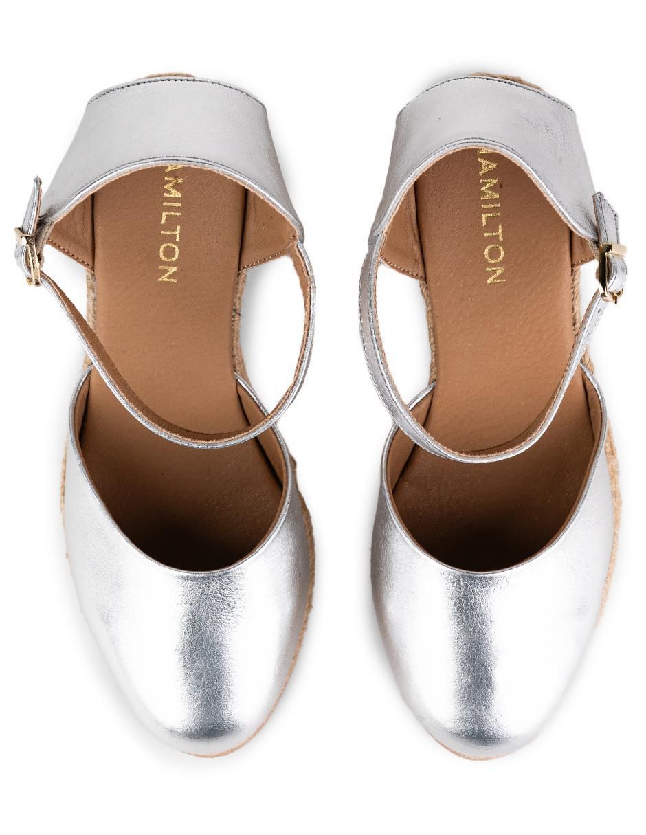 Alpargata para mujer Fatima Silver