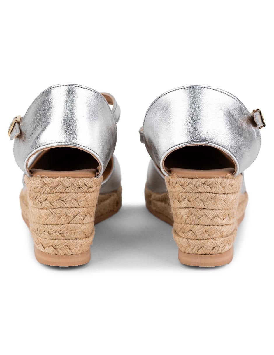 Alpargata para mujer Fatima Silver 7