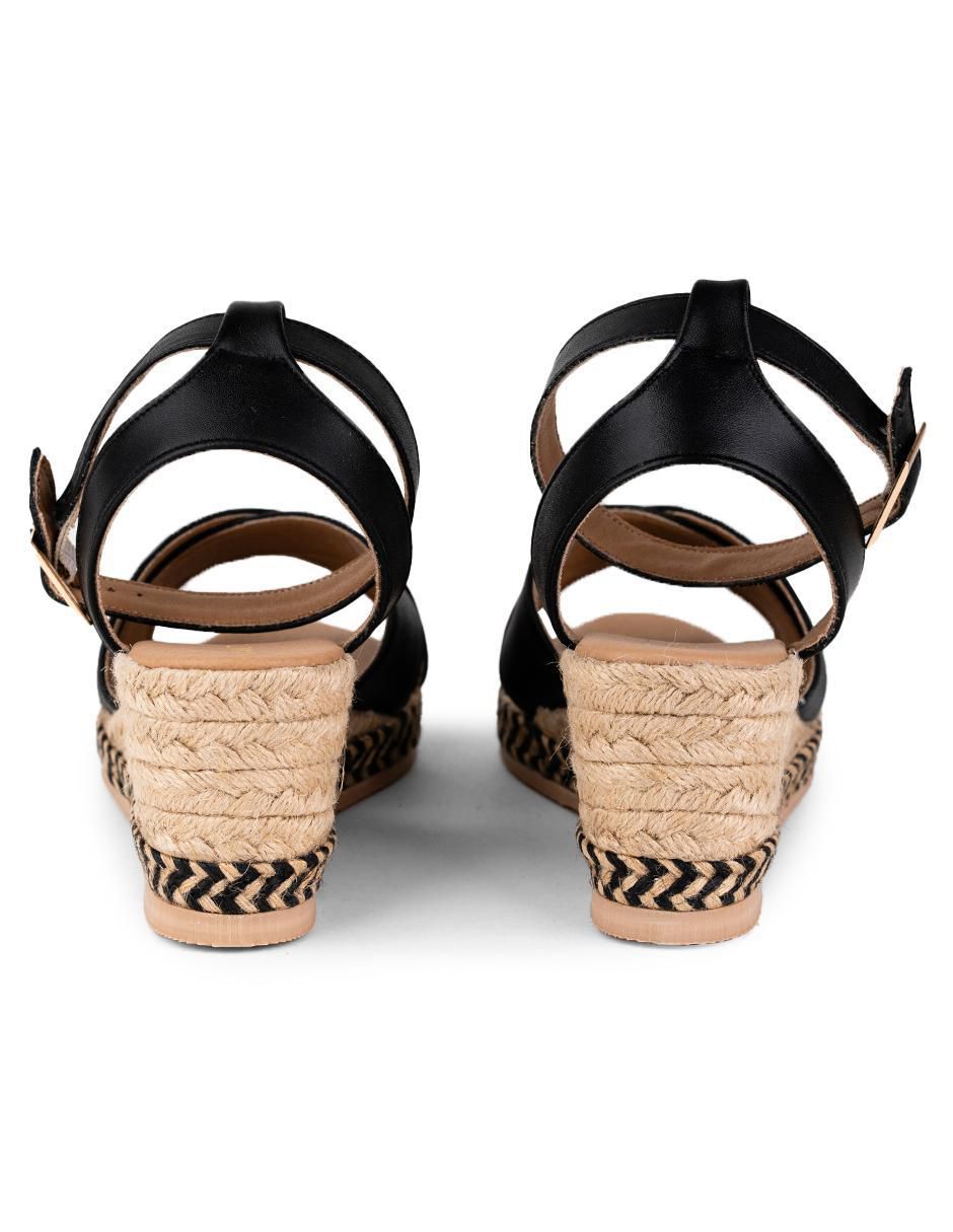 Alpargata para mujer Rocio Black 7