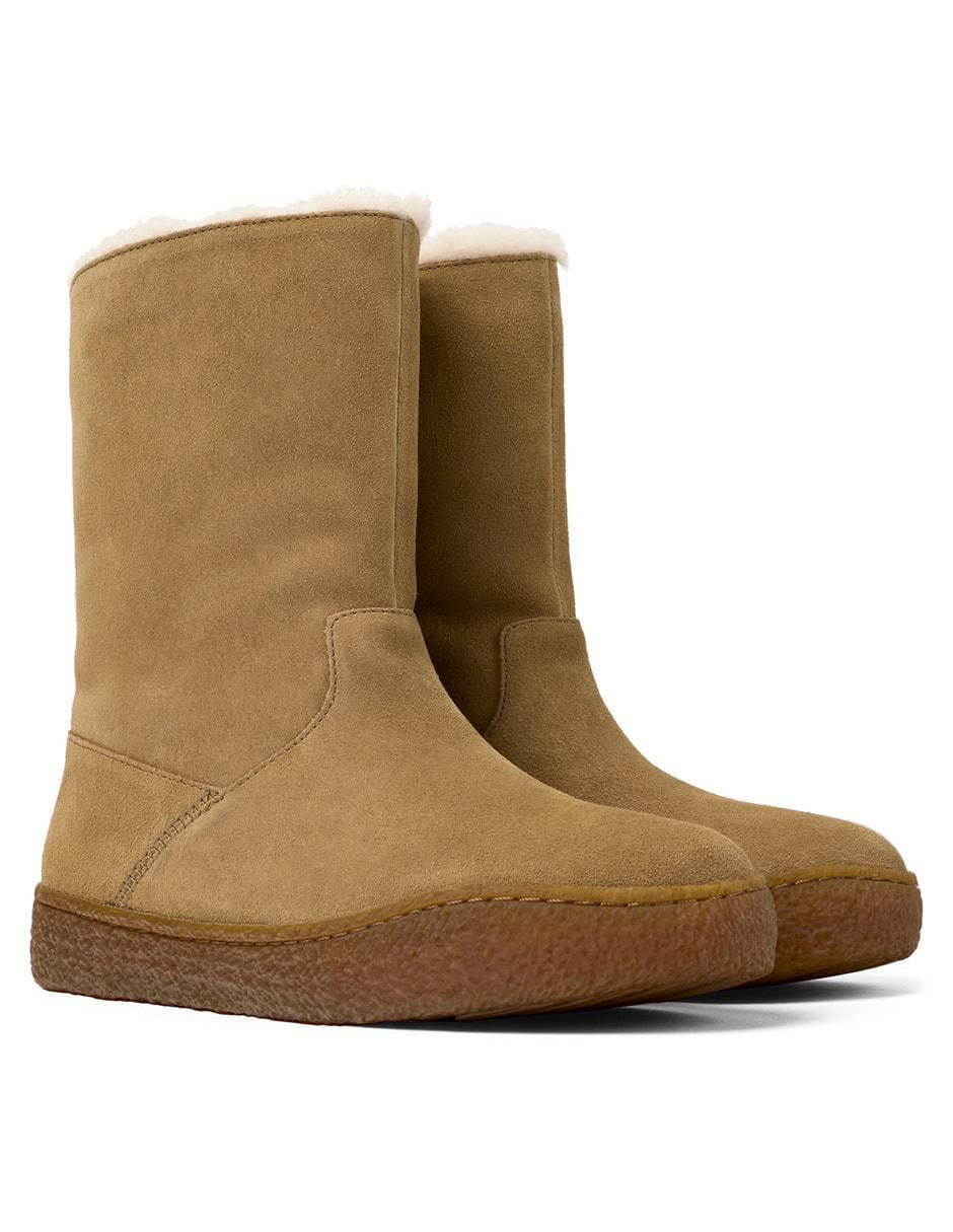 Bota arriba del tobillo Camper Peu Terreno de piel para mujer
