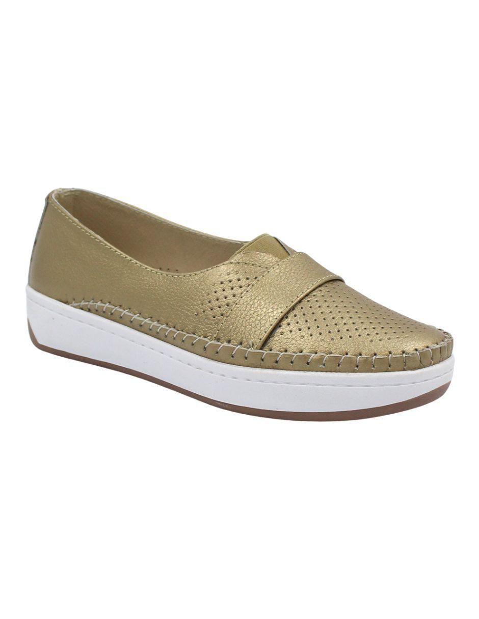 Mocasín de piel para mujer 5