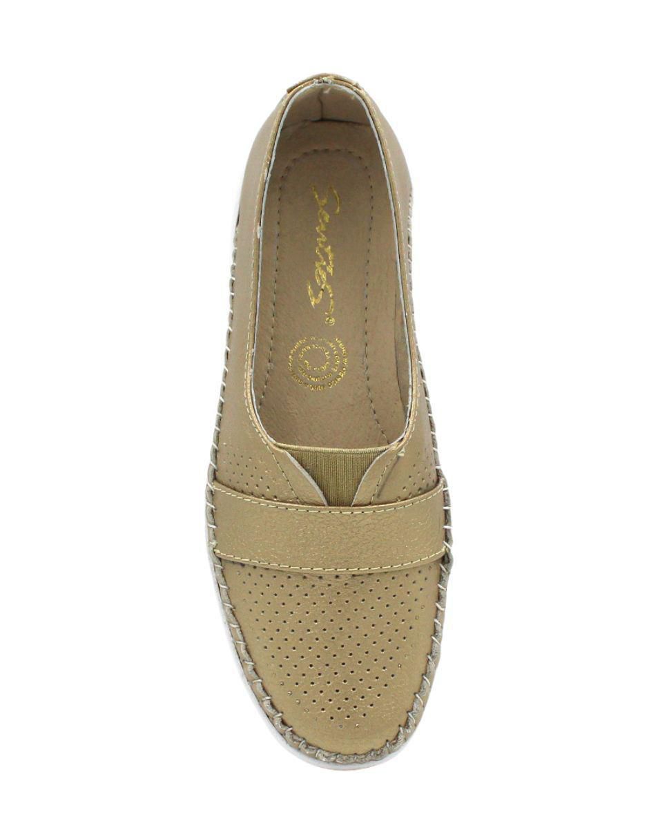 Mocasín de piel para mujer 6