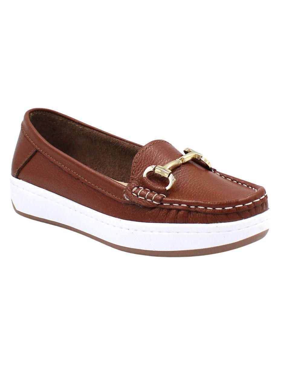 Mocasín de piel para mujer 5
