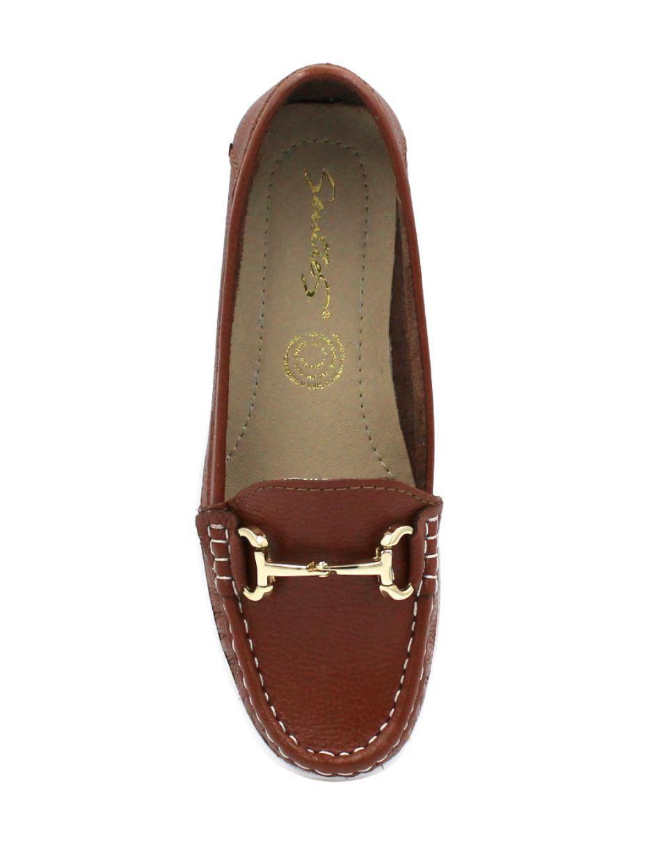 Mocasín de piel para mujer 6