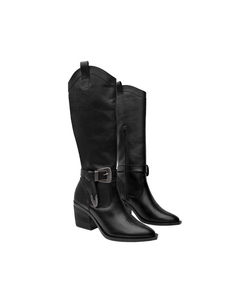 Bota abajo de la rodilla Dorothy Gaynor de piel para mujer